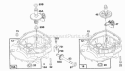 Sump Base Assemblies Diagram and Parts List for 123882-3420-01  Briggs and Stratton Engine